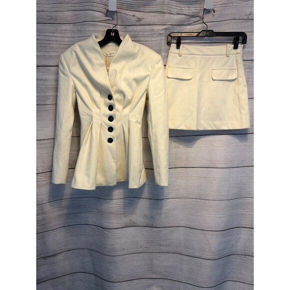 NWT Commense Tailored Two Piece Skirt Suit Size ZS - Picture 1 of 4